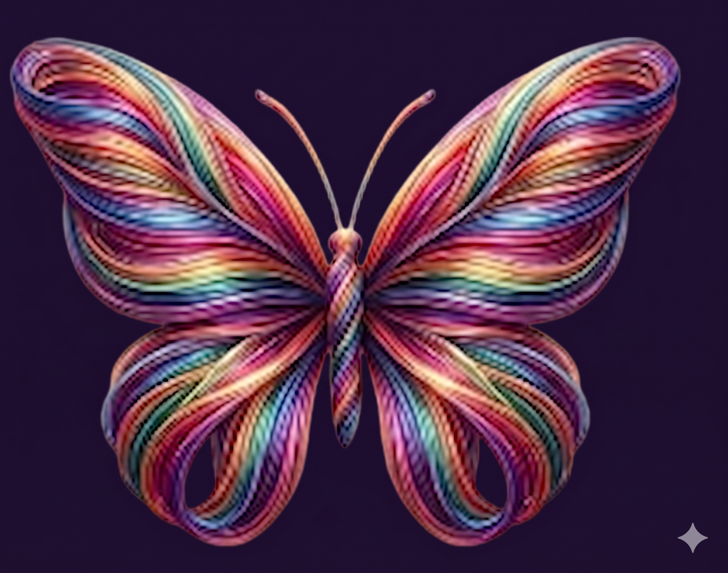 Borboleta Lumina Lab 3D